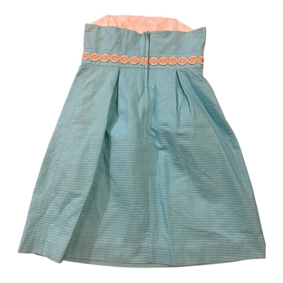 LILLY PULITZER Elegant Blue Dress - Picture 2 of 3